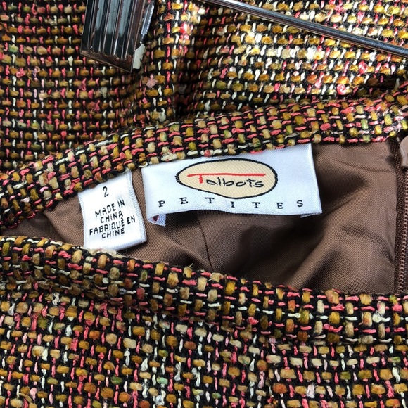 Vintage Talbots Tweed Skirt and Blazer Set - Picture 7 of 7